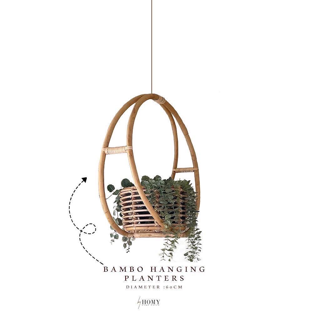 Bambo Hanging Planter 2