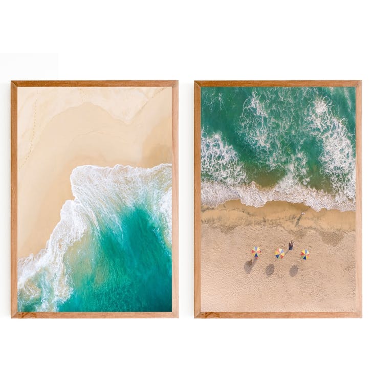 2 Ocean Shore Prints 0