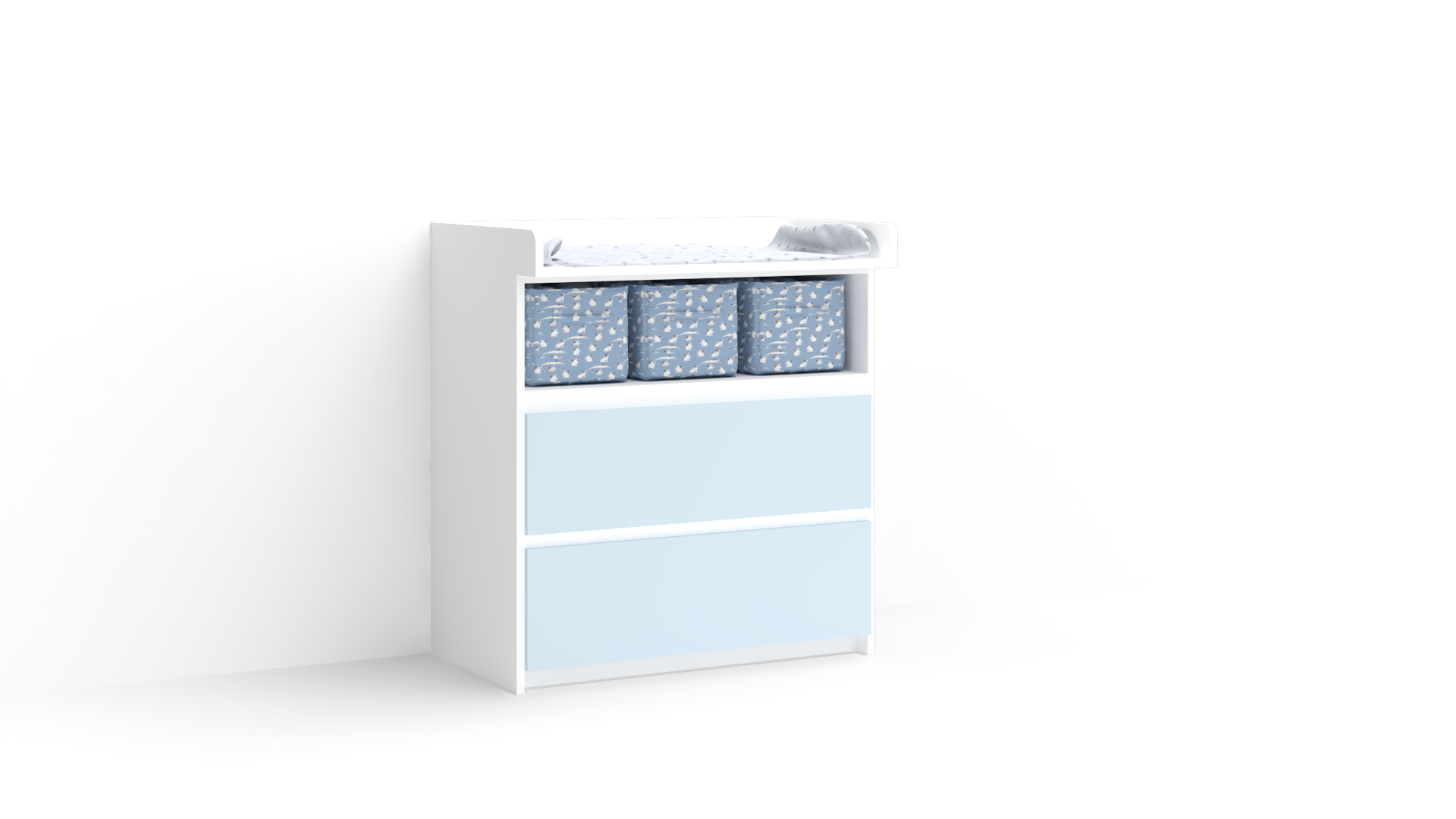 Meda Convertible Changing table (drawers) 2