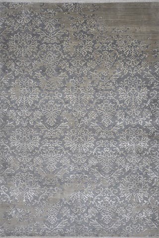 Pearls Muddled Rug - Hand Knotted. 0