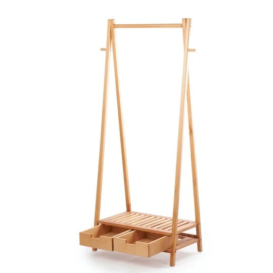 Renleek- Wooden Hanger Rack 0