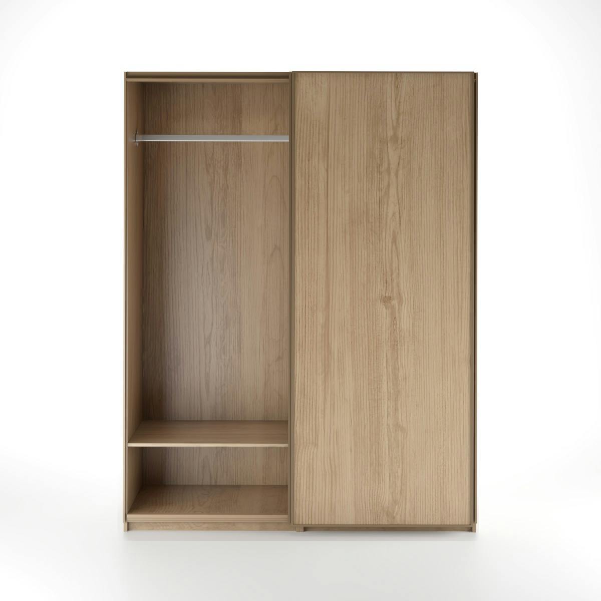 Sliding Doors Wardrobe - 200 cm (5shelves) 4