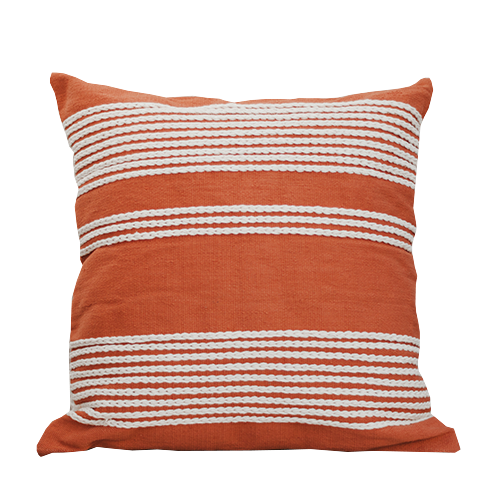 Orange Meadow Cushion 0