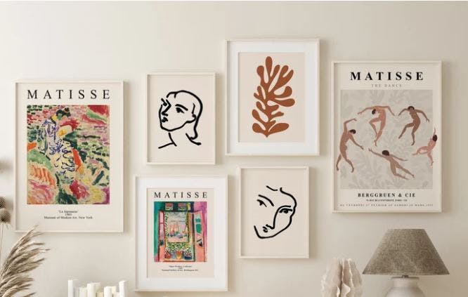 Matisse Set of 6 Prints 0