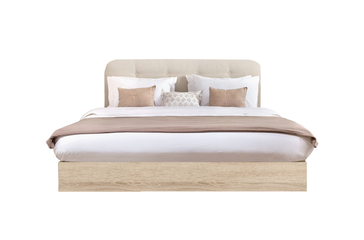 Venus Bed with wooden base 0