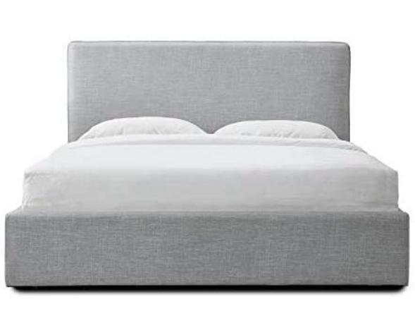 Simple Upholstered Bed (100 cm) 0