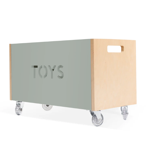 Aa - Big Toy Storage Box on Wheels 0